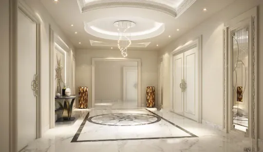 تصویر رنگکاری ساختمان لاکچری منطقه 1 و 2