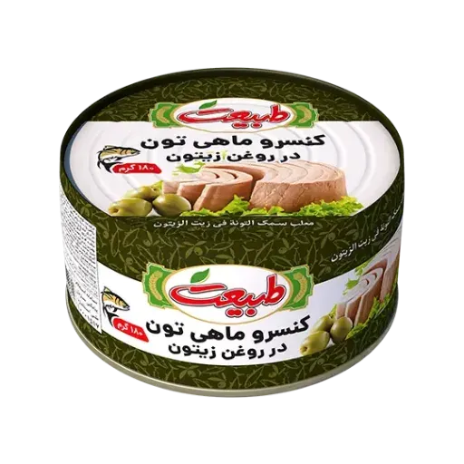 تصویر 24 عدد کنسرو ماهی تون در روغن زیتون
