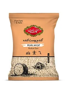 تصویر گندم پوست کنده گلستان 2کیلویی