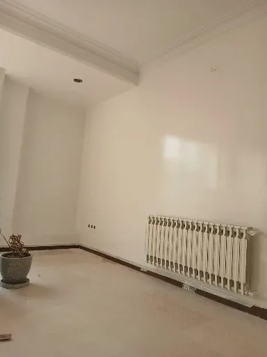 تصویر نقاشی ساختمان با رنگ روغنی